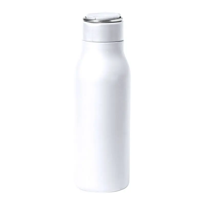 Bucky Edelstahl Wasserflasche, 600ml - Elegant Weiß