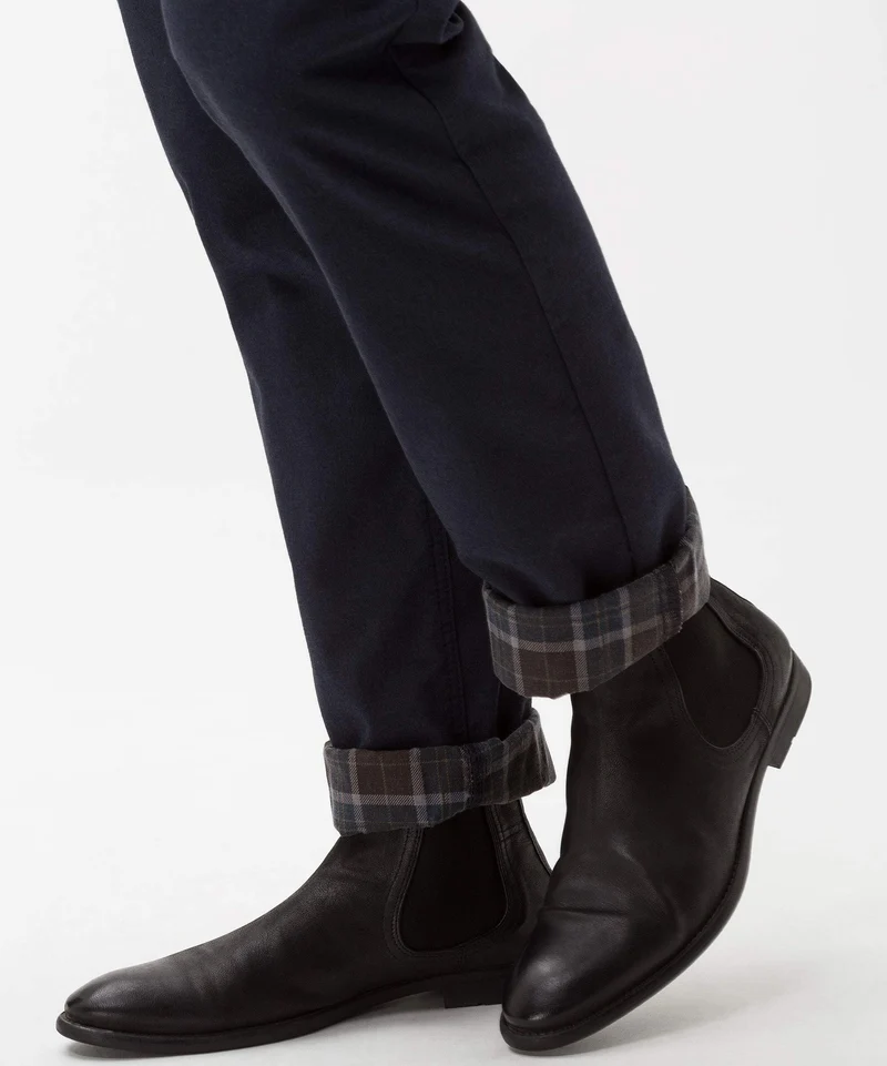 Brax Stoffhose blau