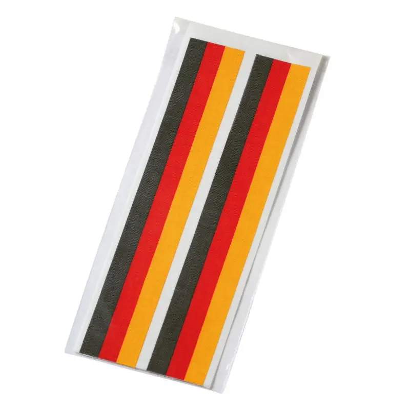 Fantape Rechteck 8er-Set Deutschland – Extensive Fanunterstützung