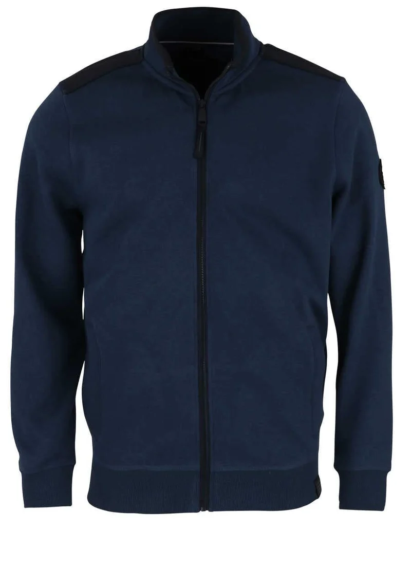 Casa Moda Sweatjacke dunkelblau