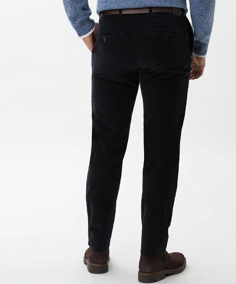 Brax Stoffhose marineblau