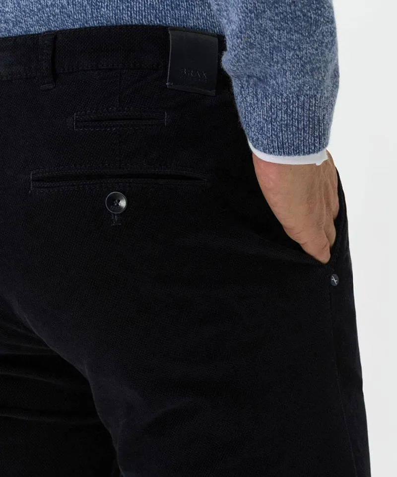 Brax Stoffhose marineblau