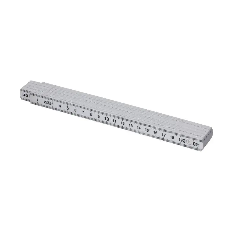 Dimension Zollstock 2m in Weiß – Zuverlässig & Präzise für Profis