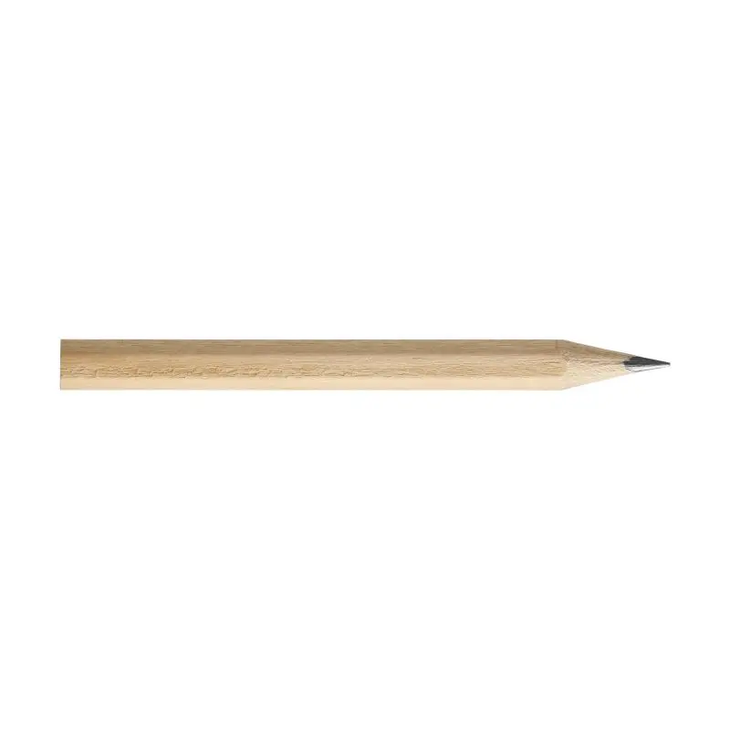 Kurzer Nature-Bleistift in Naturfarbe - Ideal für Skizzen & Notizen