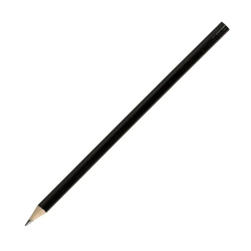 Schwarzer Premium Graphitstift - Ideal für professionelle Zeichnungen und Notizen