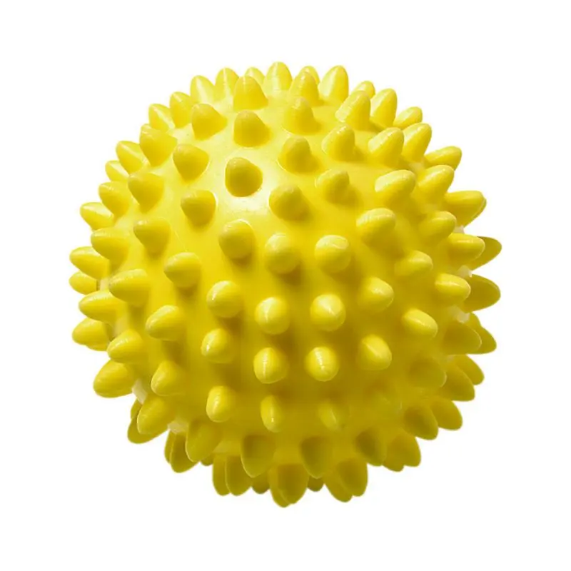 Stressabbau Massageball Igel-Design - Stimulierend, Gelb, Therapie- & Entspannungsball