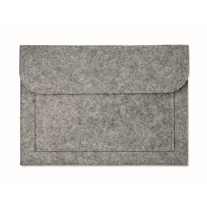 Filz-Dokumententasche POUCHLO in Grau - Modern & Praktisch