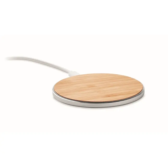 DESPAD Induktive Ladestation aus Bambus, Holz, Elegant & Umweltfreundlich