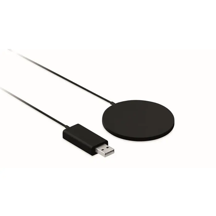 Induktives Ladegerät Flach THINNY WIRELESS - Schwarz - Ultradünnes Qi Ladegerät