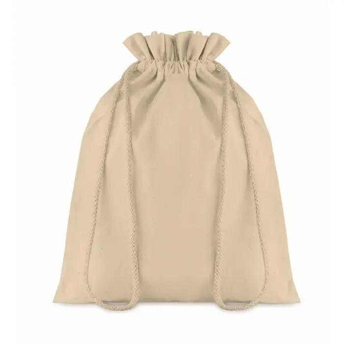 Vielseitiger M TASKE Kordelzugbeutel Medium - Beige