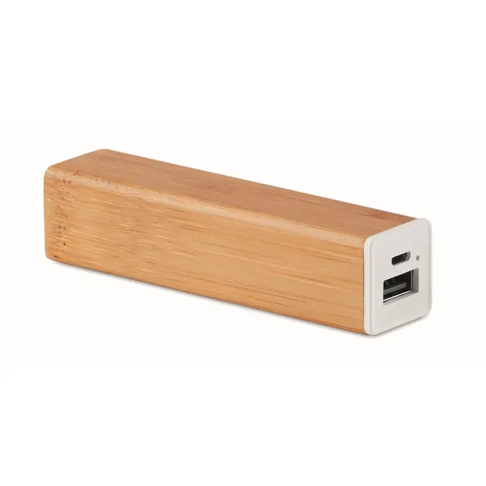 POWERBAM 2200 mAh Bambus Powerbank – Kompakt und umweltfreundlich