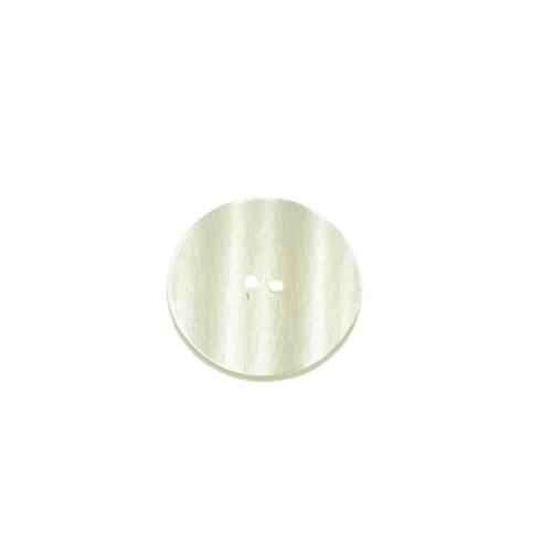 Knopf schlicht Creme/Natur – Kunststoffknopf KN-16