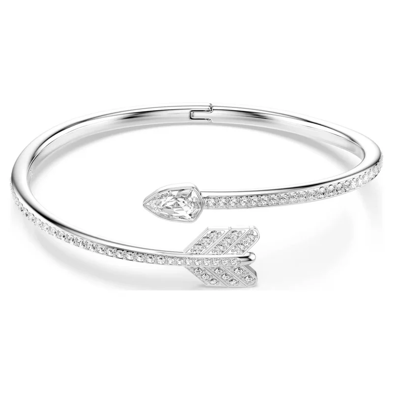 Swarovski Armreif Damen Idyllia Pfeil Weiß Rhodiniert L 5737263