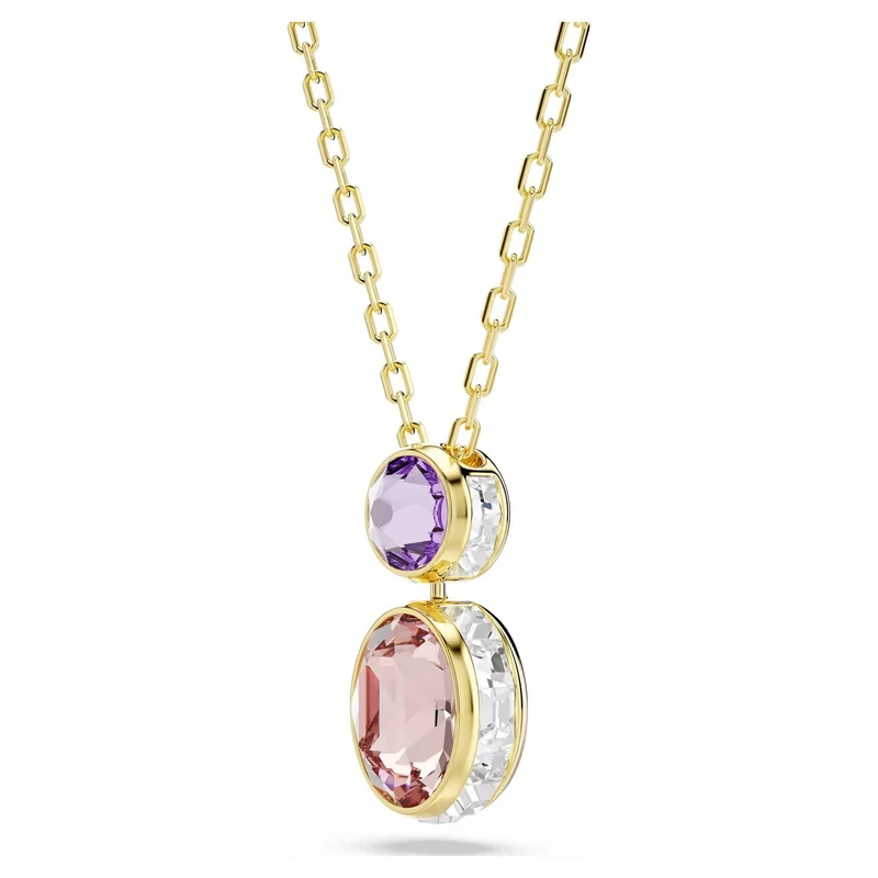 Swarovski Anhänger Damen Chroma Verschiedene Schliffe Mehrfarbig Goldfarben 5741586