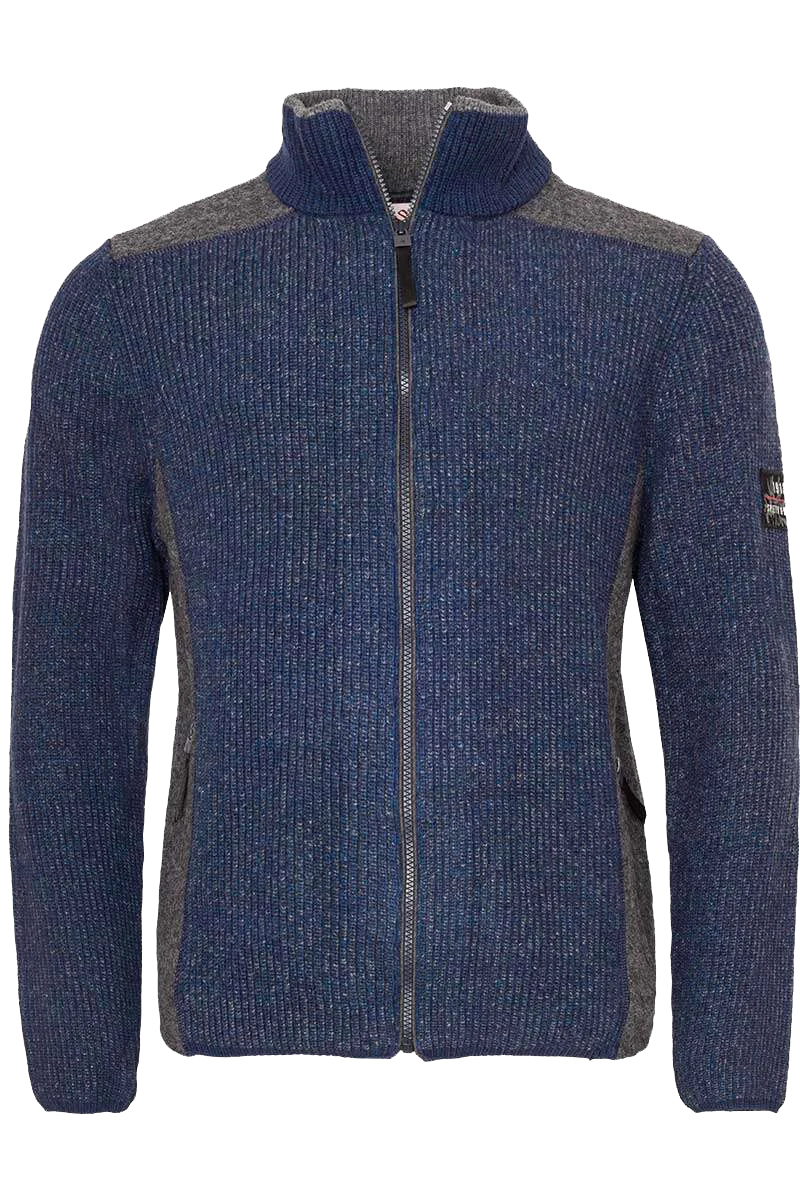 Herren Strickjacke mit Reißverschluss