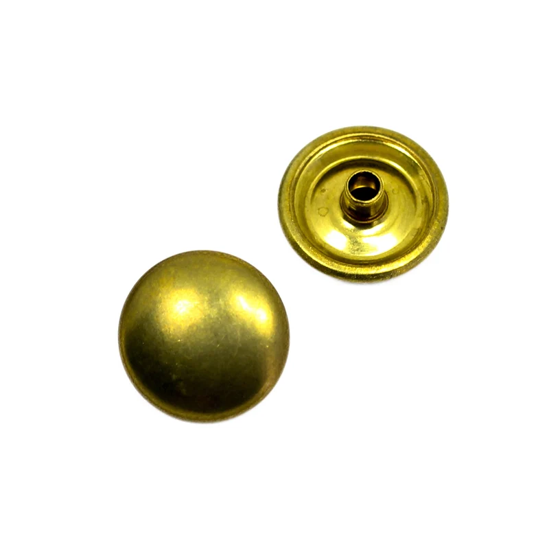 Druckknopf Messingfarben 12 mm – Metallknopf NK-301