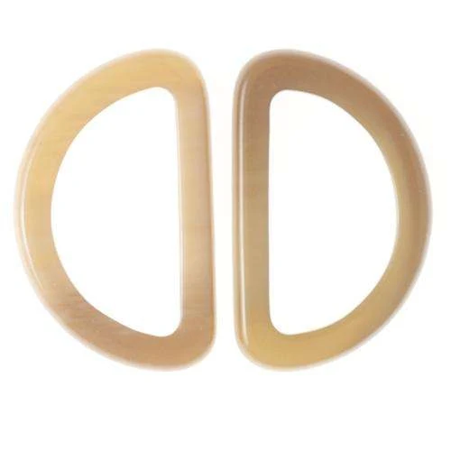 D-Ring Beige meliert 30mm – Kunststoffring HRI-3