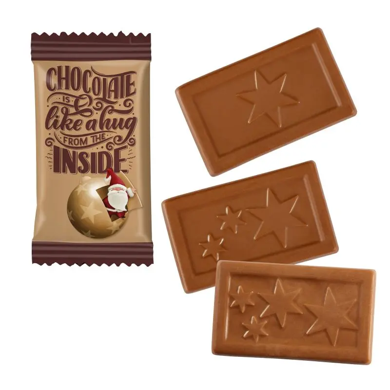 Personalisierte MIDI-Schoko-Täfelchen - Festliche Genüsse für Weihnachten