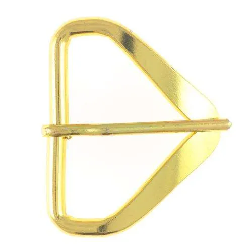 Gürtelschnalle Dreieckig Goldfarben 40 mm – Metallschnalle SM-4