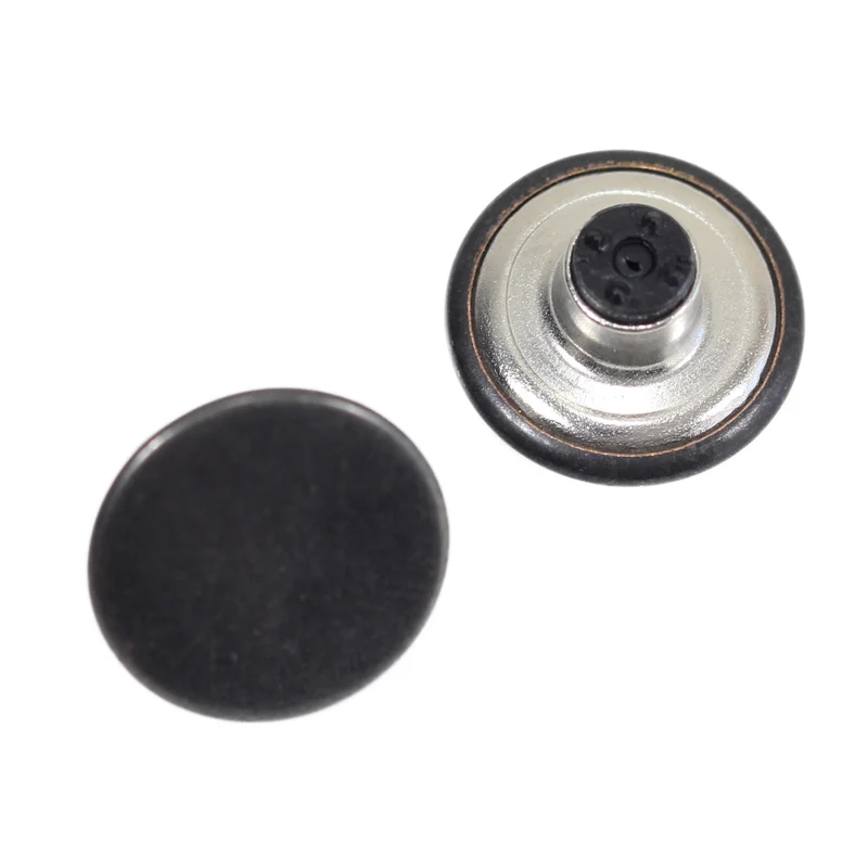 Jeansknopf Schwarz – Metallknopf NJ-48