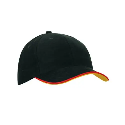 Moderne 6-Panel Flexfit Cap mit flachem Schirm, stylish und bequem