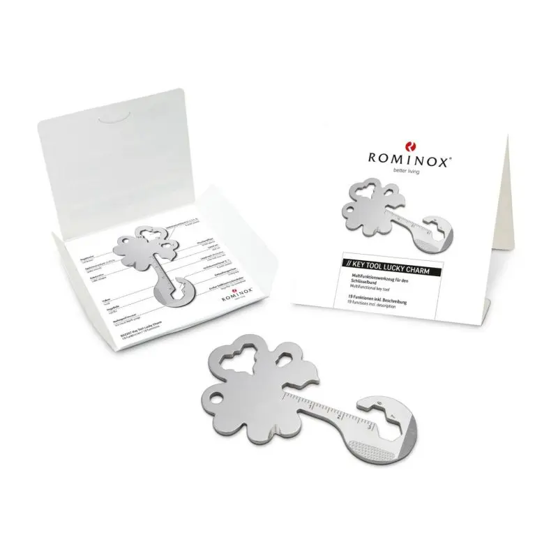 ROMINOX Glücksbringer Key Tool - 19 Funktionen Multifunktionswerkzeug