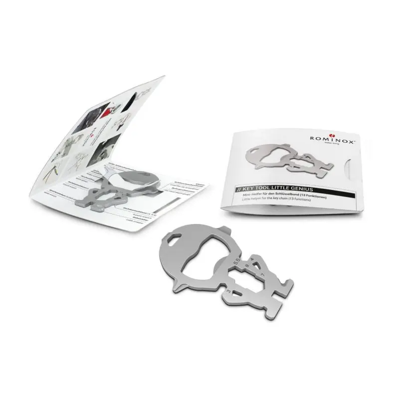 ROMINOX Little Genius Multitool-Schlüsselanhänger - 13 Funktionen