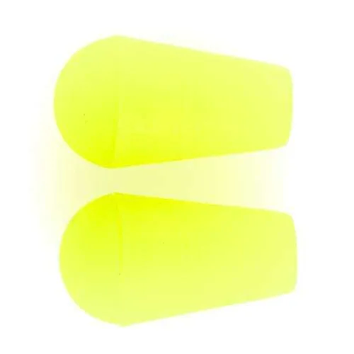 Kordelenden mit Kappen Gelb – Kunststoff-Kordelstopper KOE-25