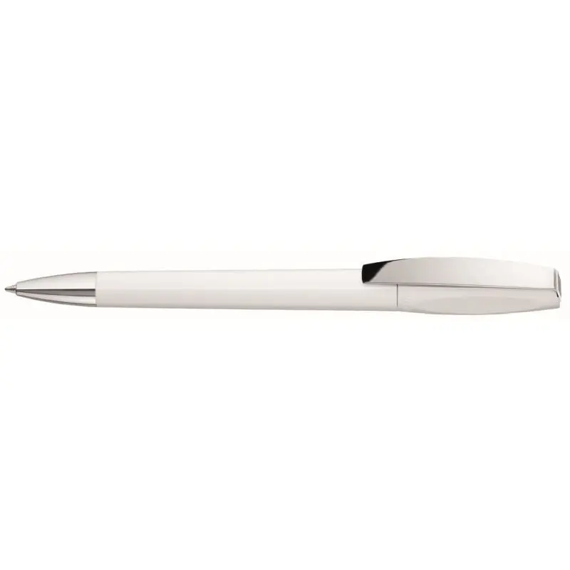 Chill Si Elegant Twist Ballpoint Pen - Pure White