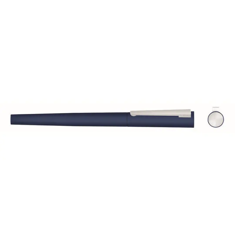 Pinsel R Gummi Griff Rollerball Stift, Tiefblau - Elegant Serie
