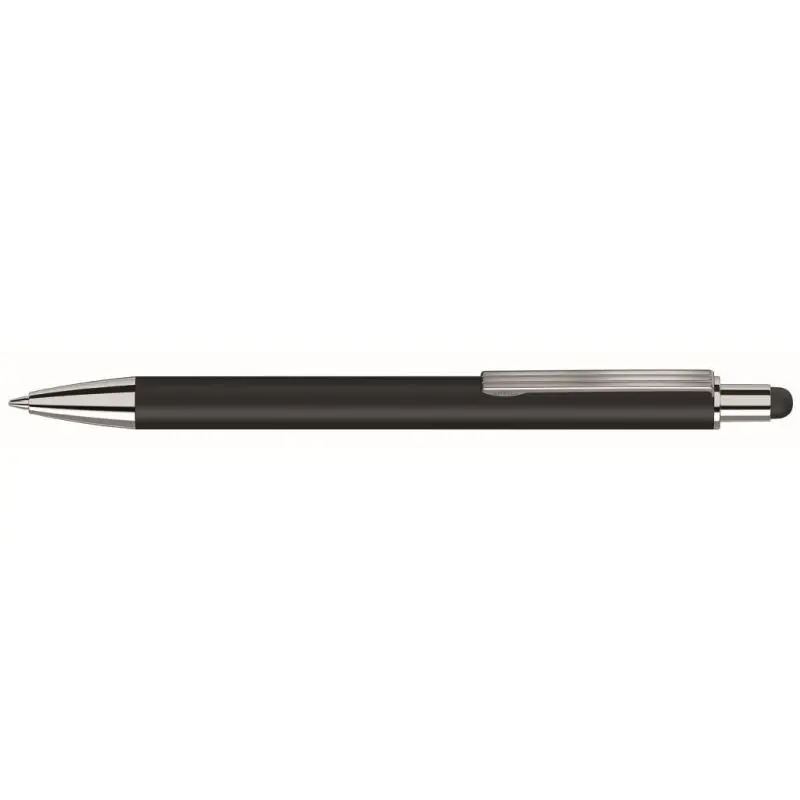 Groove Touch Kugelschreiber schwarz - Premium Druckstift für komfortables Schreiben und elegantes Design