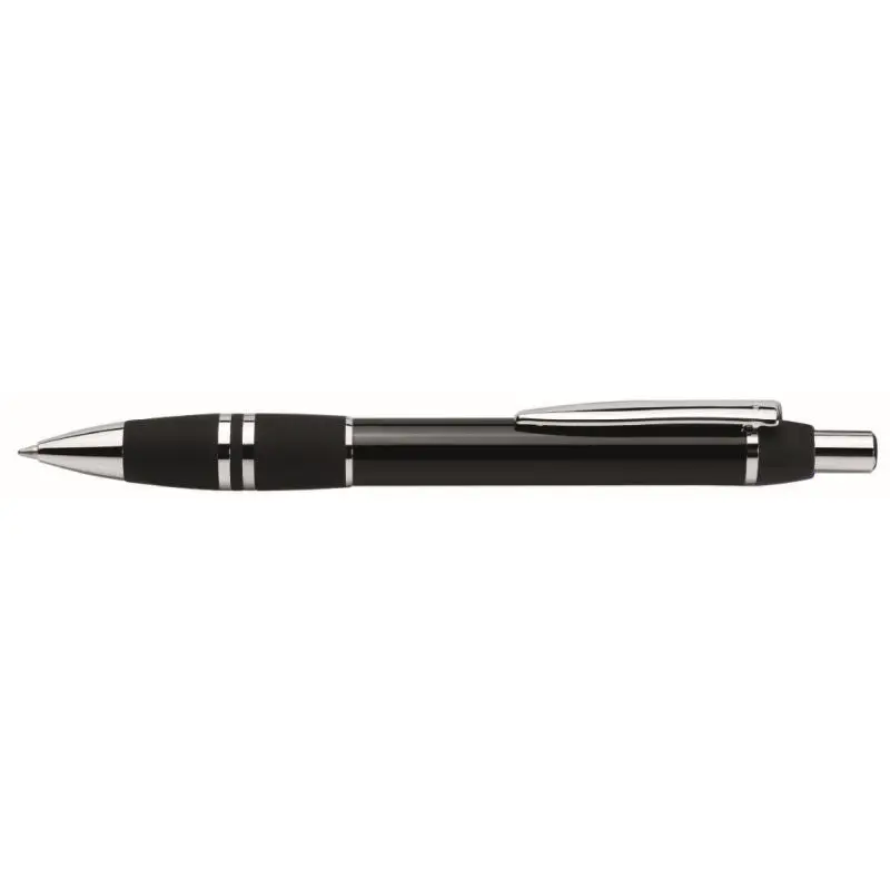 Venus Druckkugelschreiber – Schwarzer Kugelschreiber, Hochwertiger Retractable Stift, Ergonomisch