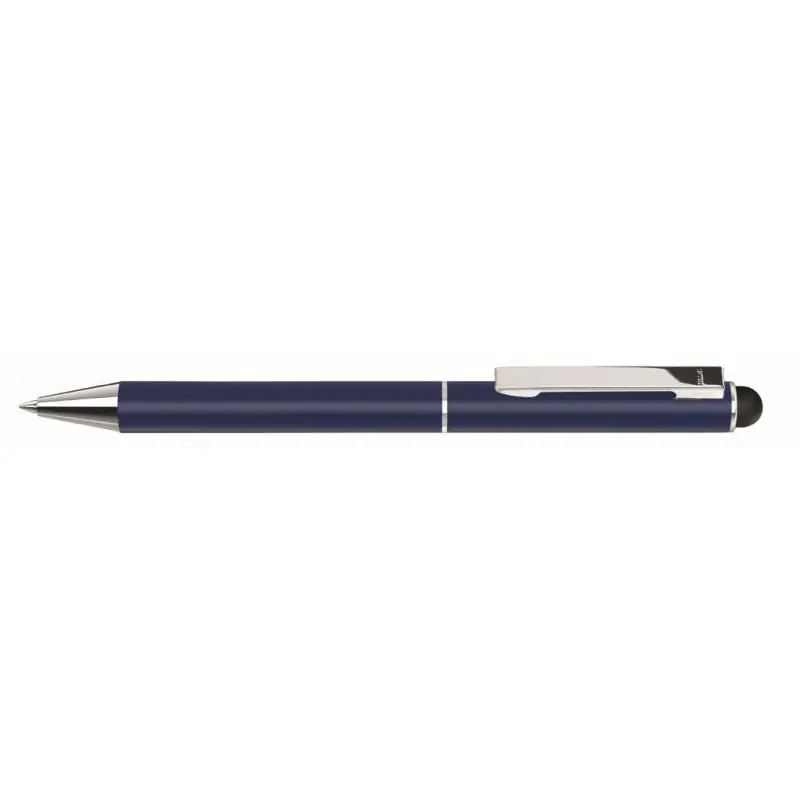 Geradliniger Si Touch Stylus Kugelschreiber, Dunkelblau - Multifunktionaler, ergonomischer Touchpen