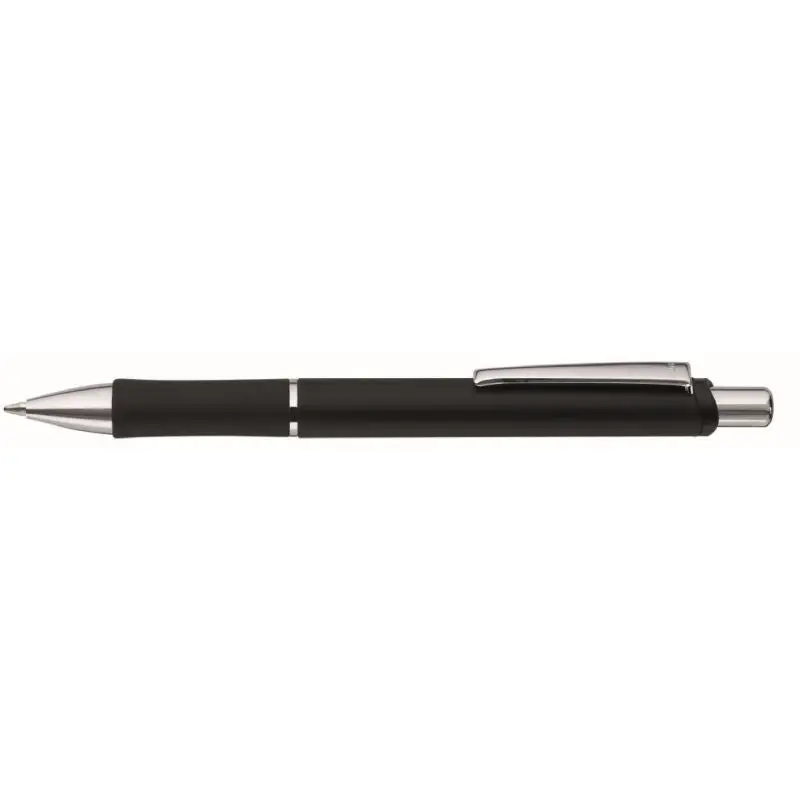 Comma Druckkugelschreiber – Schwarzer Kugelschreiber, Hochwertiger Retractable Stift, Ergonomisch, Langlebig