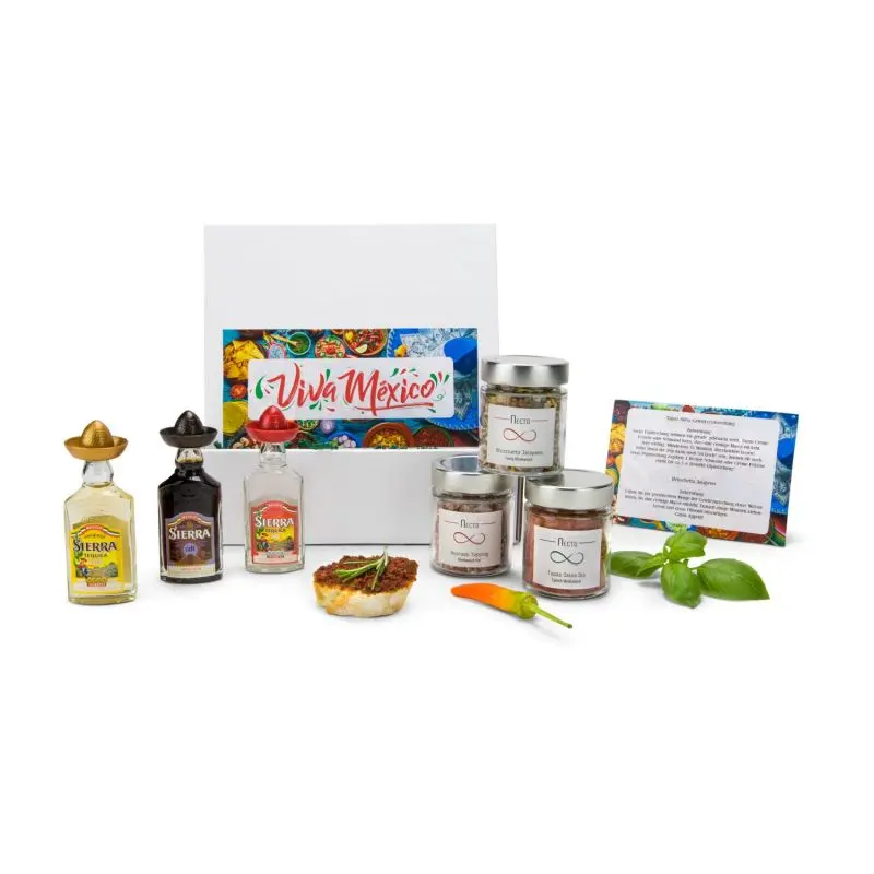 Viva Mexico Geschenkbox – Feurige Aromen für Liebhaber der mexikanischen Küche