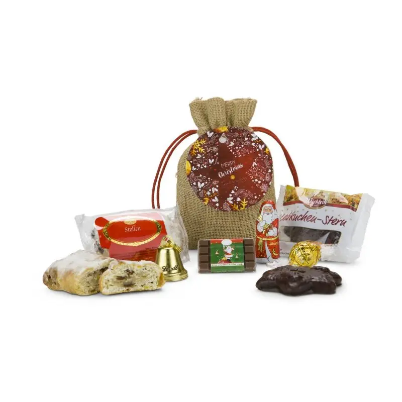 Merry Christmas Säckchen Geschenkset - Festliches Überraschungspaket