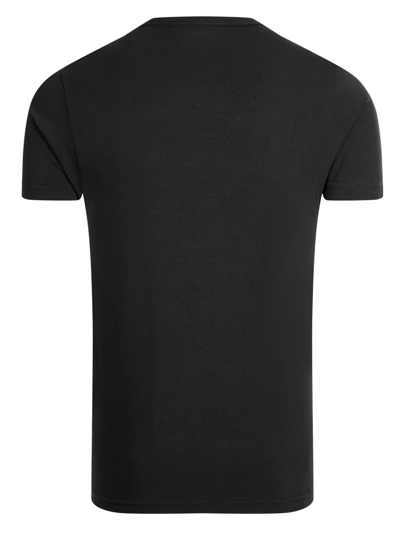 Emporio Armani Underwear Essential Monogram 2-Pack T-Shirt With Crew Neck
