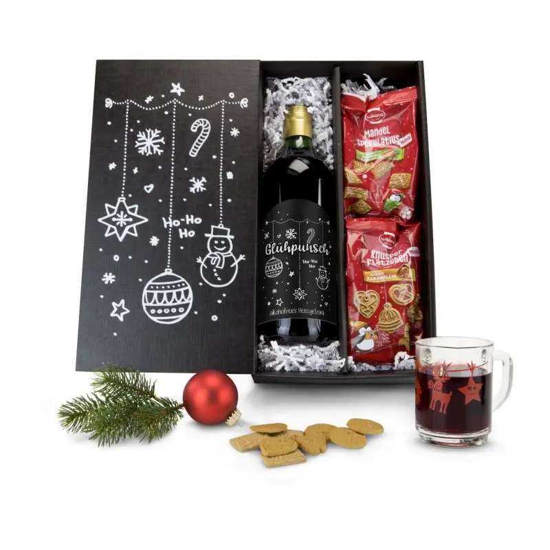 Gemütliches Geschenkset: Plätzchen & Punsch – Genuss für kalte Tage