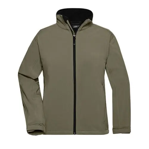 Funktionelle Damen-Softshelljacke: stylisch, wasserresistent, ideal für jede Wetterlage