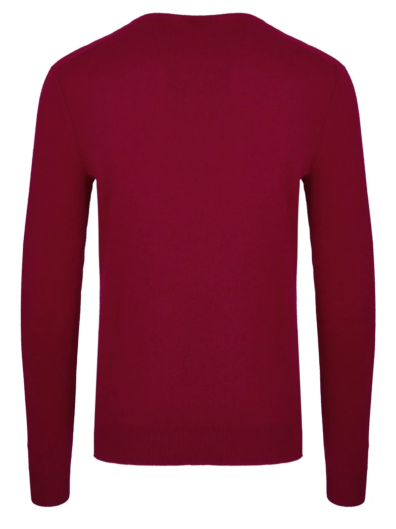 Malo Optimum Kaschmir Pullover rot