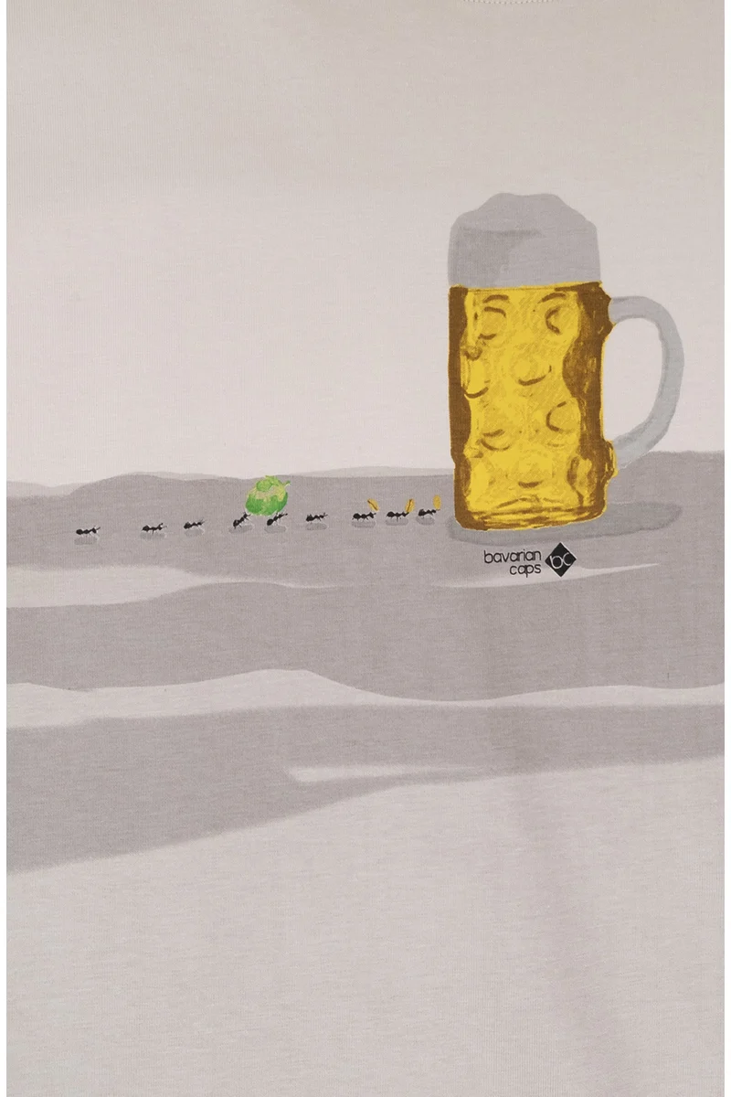 Herren Trachtenshirt Helles Bier