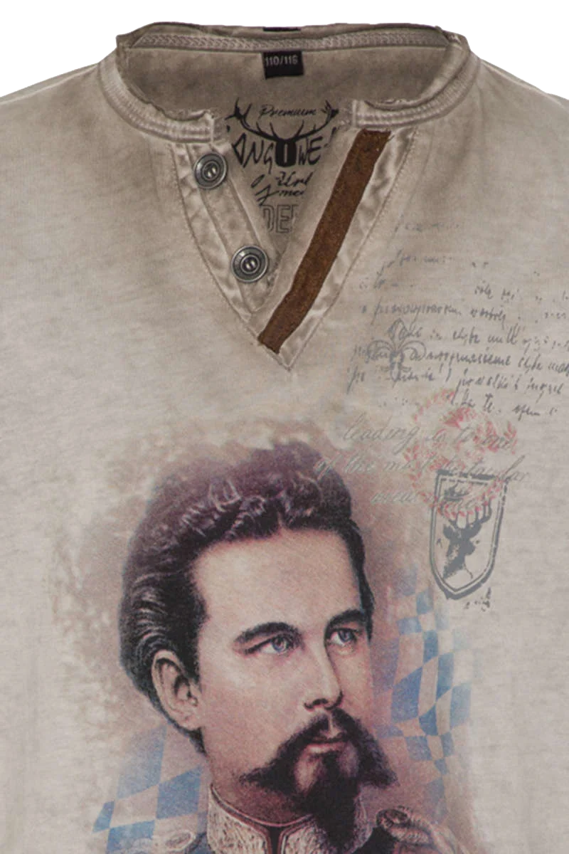 Kinder T-Shirt mit Ludwig II