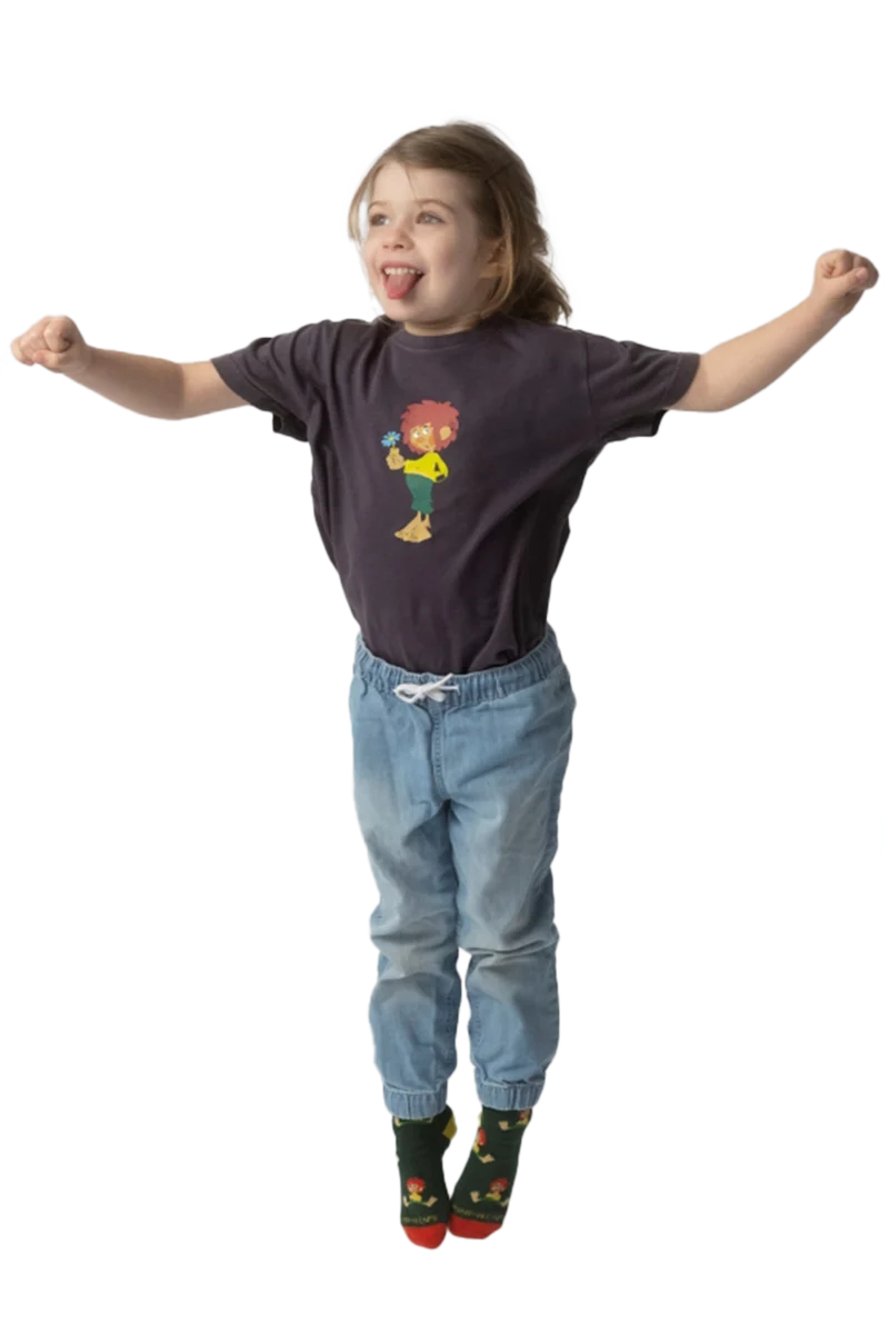 Kinder T-Shirt 'Pumuckl Blume'