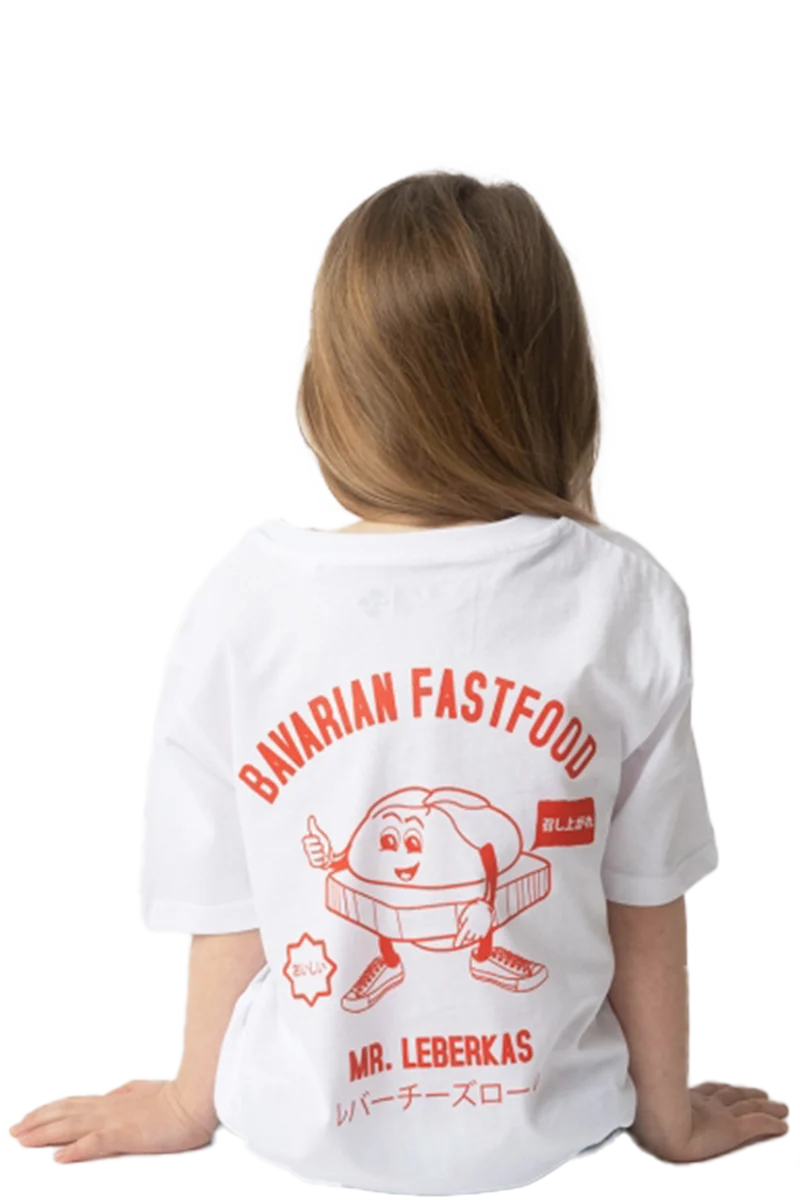 Kinder T-Shirt 'Bavarian Fastfood'