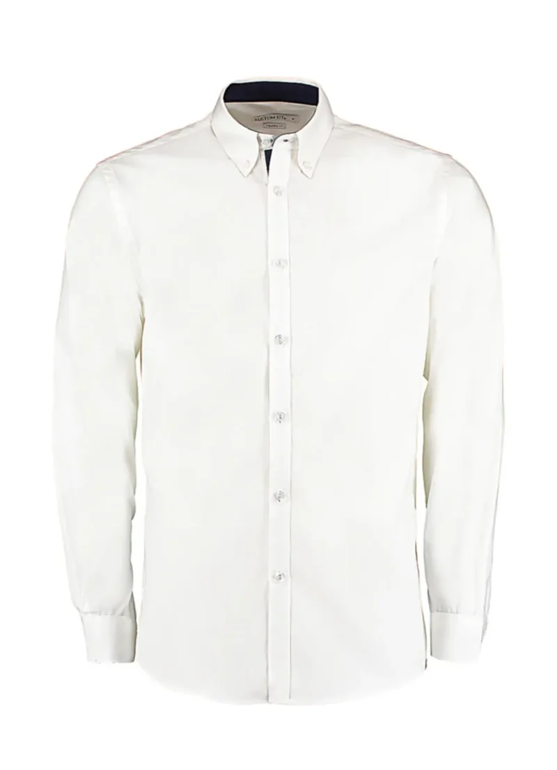 Maßgeschneidertes Premium Oxford Hemd mit Kontrastdetails