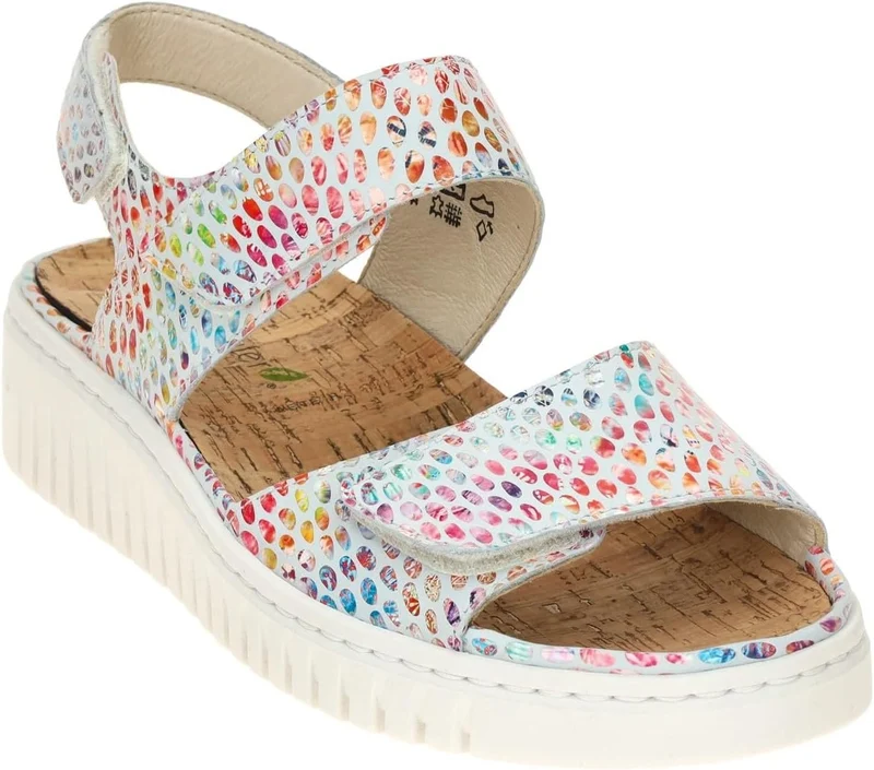 Waldläufer Damen Sandalen Bunt