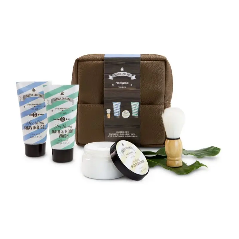 Exklusives Wellness-Set Classic Care - Für Ihn: Pflege & Entspannung, Perfektes Männergeschenk