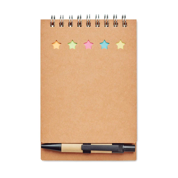 Notizblock mit Stift und Notizblock