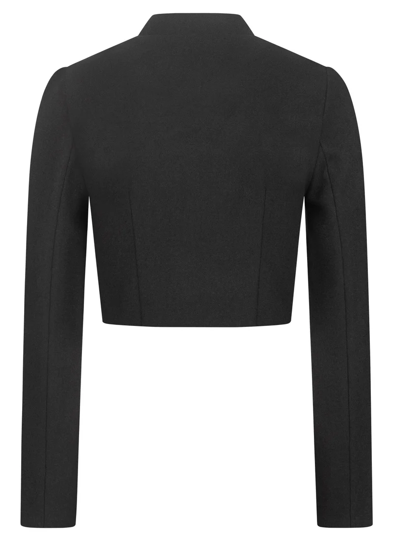 JACKE BLOUSON LODEN SCHWARZ