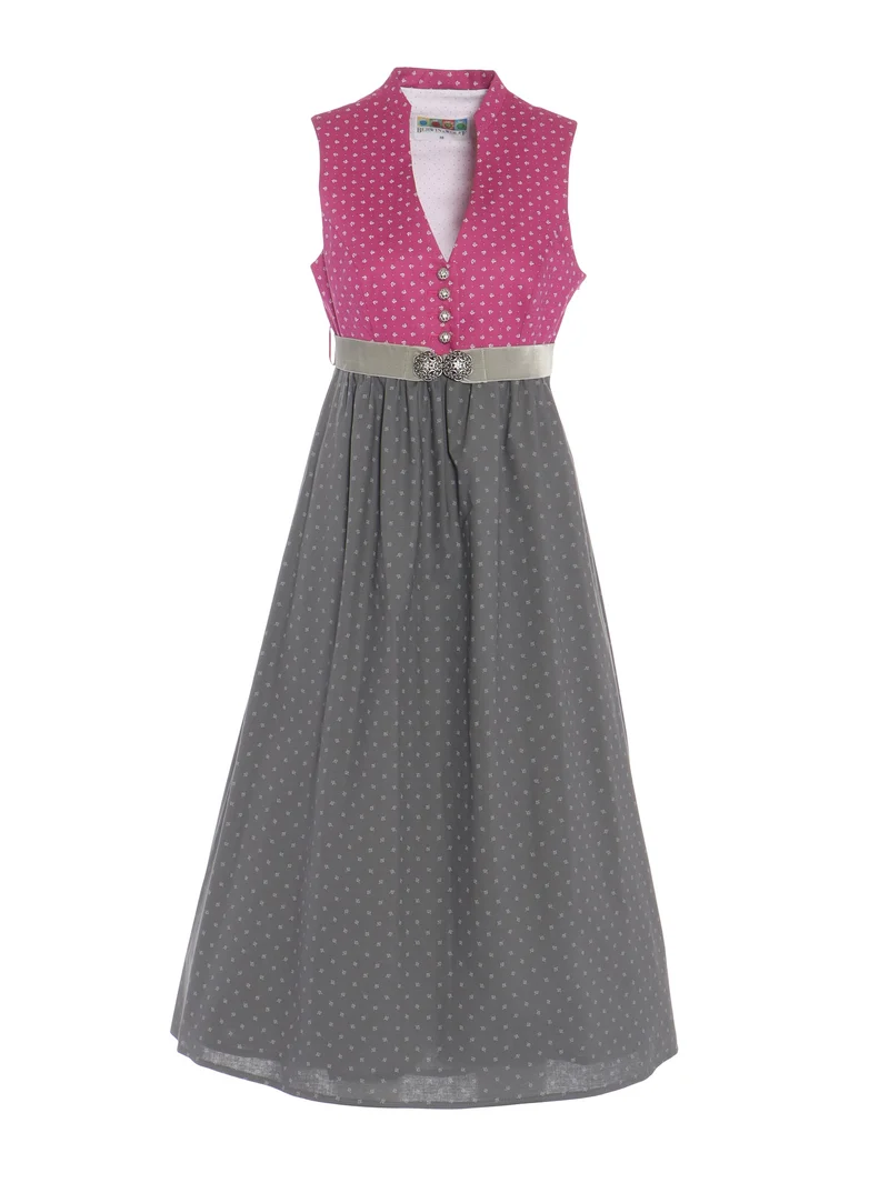 Elegantes Umstandsdirndl mit Stretch-Gürtel